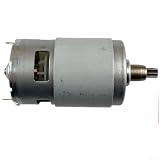 Compact 775 - Motore per spazzole, lunghezza 10 cm, finitura argento