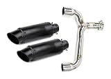 Tubo Centrale Di Scarico Per Suzuki GSR400 GSR600 BK400 BK600 GSR BK 400 600 Sistemi Completi Di Scarico Per Motociclette Tubo Collegamento Centrale Silenziatore Slip-on Moto(11)