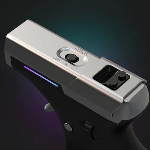 Ragnok ErgoStrike7 FPSゲーミングマウス ブラック|リアル反動リコイル搭載・DPI切替・USB有線・人間工学デザイン|プロ仕様のエイム強化・Windows/Mac対応・RGBライティング・高性能FPS用マウス