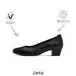 Jana Damen Pumps Kleiner Absatz Vegan – Bild 2