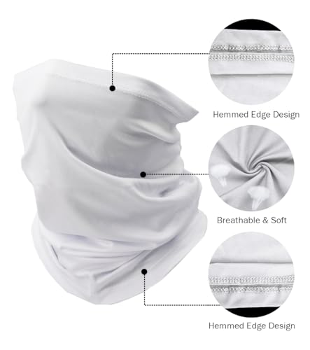 Image of Fishing Neck Gaiter, Sun Protection Face Mask, Cooling Neck Shield Scarf Cycling Balaclava Bandana for Men and Women