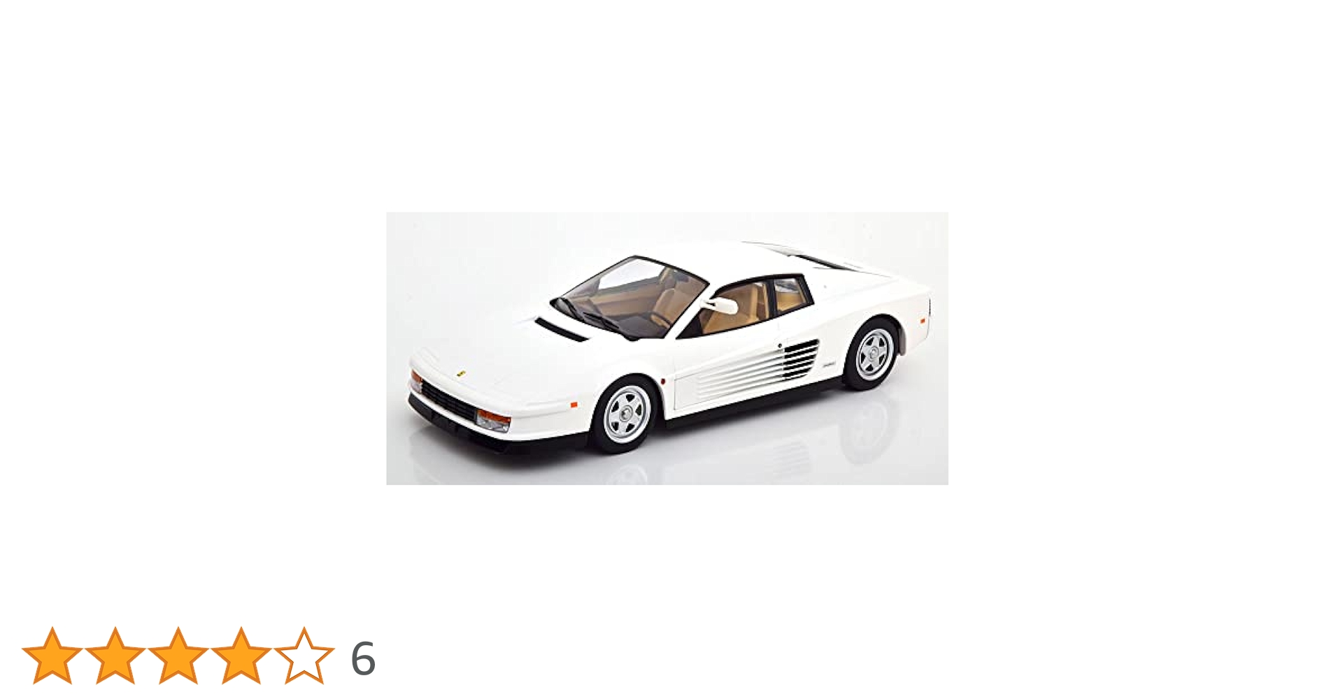 美品　希少ミニカー　フェラーリ テスタロッサ　Miami Vice White 美品 希少ミニカー フェラーリ テスタロッサ Miami Vice White