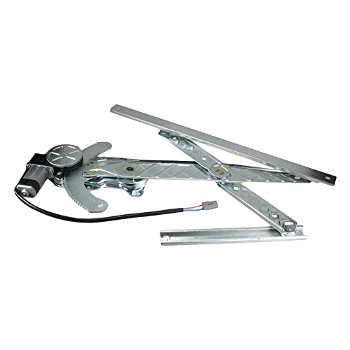 Image of TRQ Front Left Power Window Regulator & Motor Assembly Drivers Side Compatible with 1997-2002 Ford Expedition 2001 F-150 2002 Lincoln Blackwood 1998-2002 Navigator