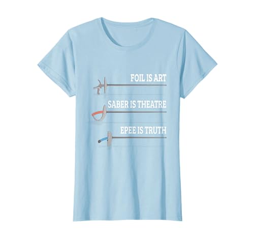 Tournoi I Foil Is Art I Clôture De L'escrime De L'escrime T-Shirt