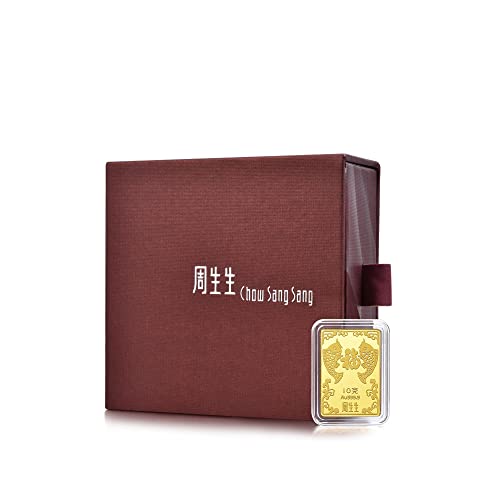 Chow Sang Sang 999.9 24K Solid Gold Price-by-Weight Gold Koi Fish Ingot for Women and Men (10 Grams, 0.35 Oz)4