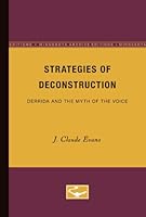 Strategies of Deconstruction 0816619263 Book Cover