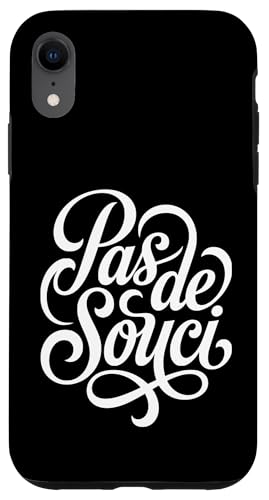 Pas de Souci French No Worries�̋C�y�ȃt�����R�t�B�[�� �X�}�z�P�[�X iPhone XR �p