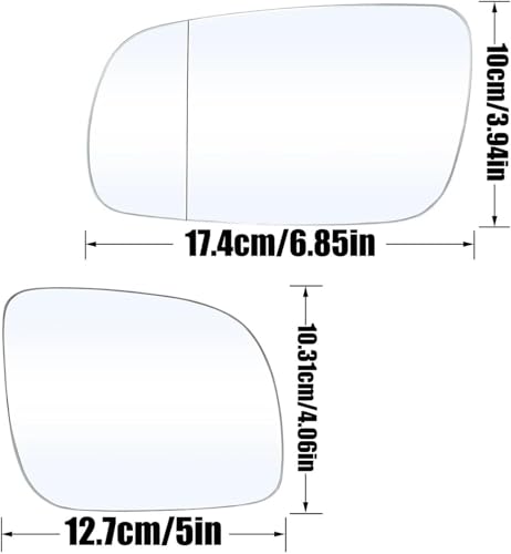 Espejo retrovisor de coche: Cristal lateral para Golf 4, Passat B5 y Jetta 5