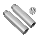 Tige de support de micro : la conception légère de cette rallonge le rend facile à transporter et à transporter, fixation du support de micro.