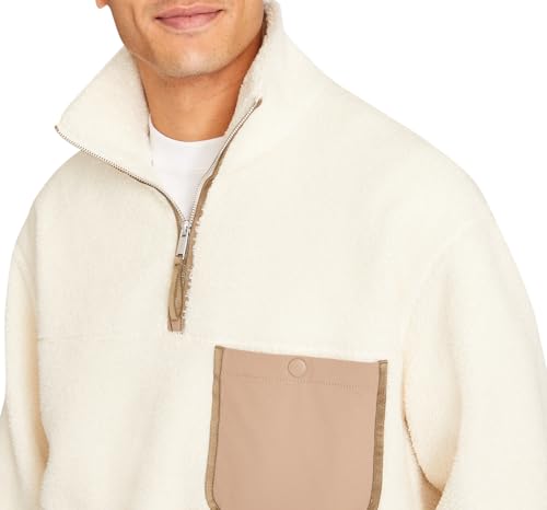 Club Monaco Men's Sherpa Fleece Quarter Zip3