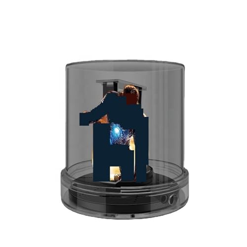 Pantalla de proyector de holograma 3D para destacar escaparates sin ángulo muerto 5