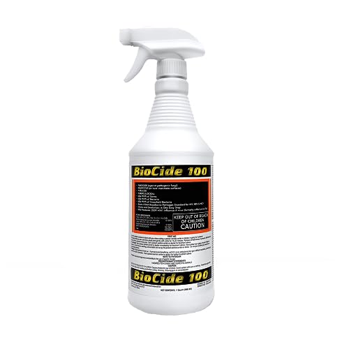 Biocide 100 EPA Registered Mold, Mildew and Fungi Remover, Cleaner and Disinfectant | Eliminates...