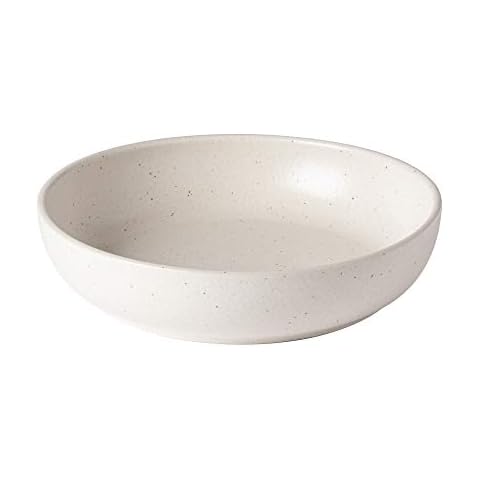 Casafina Ceramic Stoneware Soup & Pasta Bowl - Pacifica Collection, Vanilla | Microwave & Dishwasher Safe Dinnerware | Food Safe Glazing | Restaurant Quality Tableware Cover