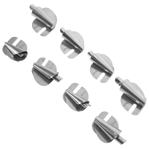 Kit de 8 Pies Prensatelas de Dobladillo Enrollado en Acero Inoxidable miniatura 1