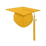 HNsdsvcd Abschlussfeier High School Bachelor Abschlusshut Mit Tassels Cosplay Für Hochschulabsolventen Und Schulveranstaltung