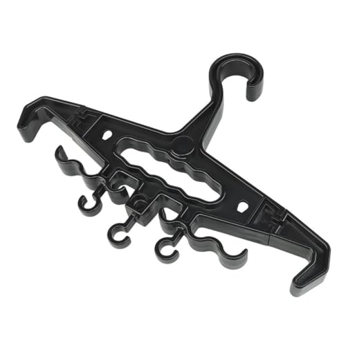 Cabilock Detachable Heavy Duty Plastic Hangers Versatile Dual Use Backpack Hook for Outdoor Equipment Space Saving Design for Bathroom Bedroom Wardrobe and More