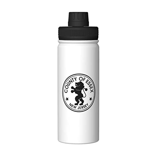 ETHORY Seal Of Essex County, New Jersey Water Bottle 18OZ
