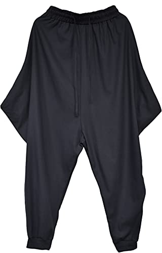 perdontoo Men's Casual Baggy Drawstring Hippie Boho Aladdin Harem Pants - Image 6