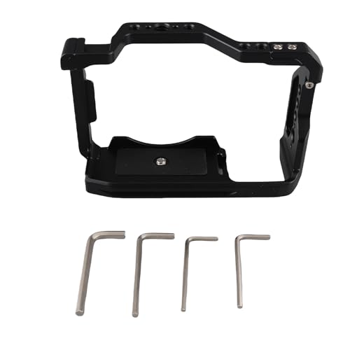 Image of Premium Aluminium Camera Cage Frame with Non-Slip Design for A6700, Arca Style Base Plate Included