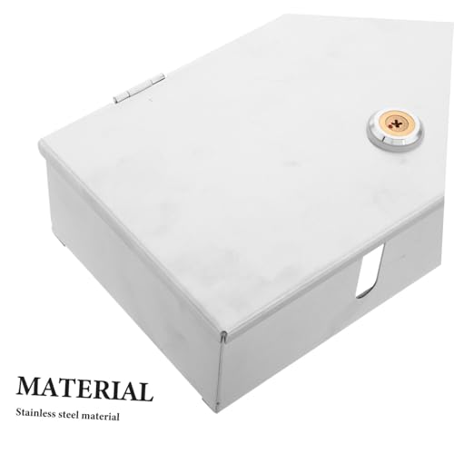 Acier inoxydable étanche pour boîte de protection verrouillable de prise double extérieure