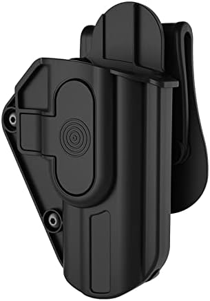 Hellcat Holster for Springfield Hellcat Pro, Springfield Hellcat Micro-Compact, Hellcat with Optic OSP, Hellcat 9mm RDP, OWB Paddle Gun Holster, Adjustable Retention, Quick Release - Right Handed
