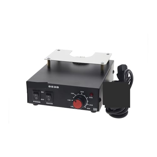 VCHICS Estación de Soldadura 853B, estación de precalentamiento de 540W for BGA PCB, estación de Reciclaje BGA, precalentamiento/estación de desoldar de Aire Caliente