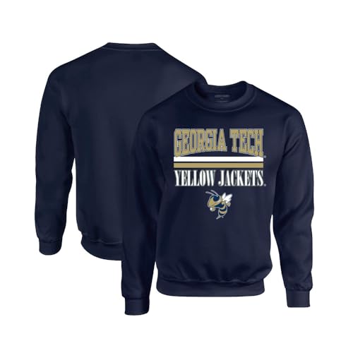 License Champs Georgia Tech Yellowjackets | Official College NCAA Game Day Merchandise | VNPGTU301 L.C.112 NVY 2XL