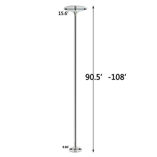 image for HBOKIT Stripper Pole Spinning and Static Dance Pole Portable Removable
