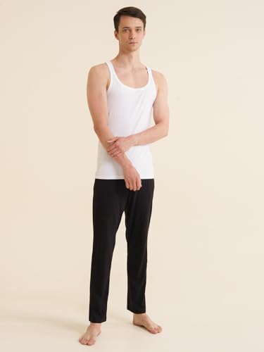 Image of DAMENSCH Neo-Skin Bamboo Blend, Round Neck, Anti-Bacterial, Thermoregulating, Shape Retaining Baniyan for Man, Soft and Sustainable Vest