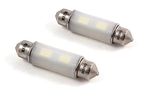 Lámparas LED para luz de mapa Mustang 94-04, 41mm cálido miniatura 1