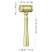SHINEOFI 4PCS Wooden Judge Hammer Gold Judge Gavel Toy Mini Courtroom Lawyer Gavels Prop for Halloween Cosplay Party Justice Lawyer Auction Sale Costume Accessories