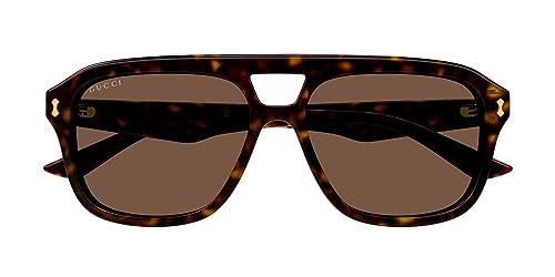 Gucci GG1263S Havana/Brown 57/16/145 men Sunglasses2