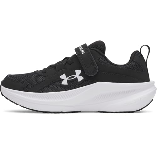 Under Armour Boys Pre School Charged Assert 11 Alternate Closure (001) Black/Black/White 3 US