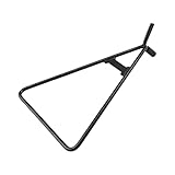 SWPHRT Motorcycle Dirt Bike Triangle Stand, Vehicle Triangle Rear Side Wheel Lift Holder, Heavy Duty Bicycle Kickstand Accessories, Universal for Dirtbike Supermoto Motocross