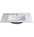 Fresca Allier 36" White Integrated Sink/Countertop