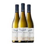Campillo Albariño Rías Baixas Joven 75 cl Vino blanco (Caja de 3 Botellas de 75 cl)