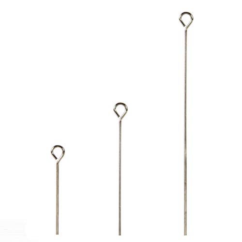 Pinos de pesca para pesca, 100 peças de anzol de pesca de aço inoxidável isca de peixe acessórios gi