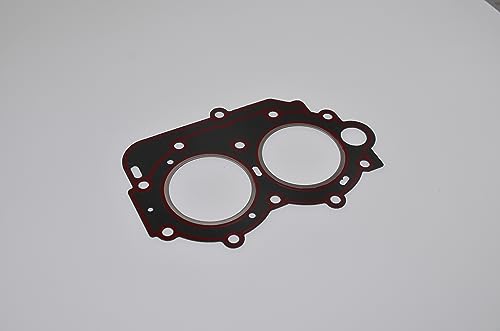 Image of achard 15 hp Yamaha Head Gasket 63v-11181 + Cylinder Head Gasket, Outboard Gasket 63V-11181-A1-00 Fit for Yamaha 9.9 /15 /18 HP 2-Stroke 97-05 63V‑11181‑A1‑00