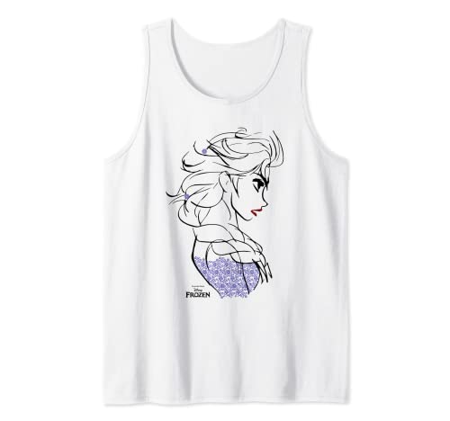 Image of Frozen Elsa Sketch II Tank Top