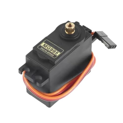 �݊���������܂� MG996R MG996 MG995 �T�[�{�A�f�W�^�����^���M�A 13KG 15KG RC �J�[�w���R�v�^�[�{�[�g DIY �ɑΉ�(1PCS MG995 180)