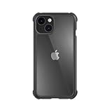 【MagEasy】 iPhone14 対応 ケース カバー クリア 耐衝撃 米軍MIL規格 シンプル スマホケース 衝撃吸収 薄型 透明 クリアケース 対衝撃 スマホカバー [ Apple iPhone 14 アップル アイフォン / アイフォン14 対応 ] Odyssey レザーブラック