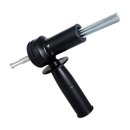 Hiemible Accessoire pour Marteleur à Aiguilles - Marteleur Électrique à 18 Aiguilles,Décapeur à Rouille Domestique,Pour Usage Extérieur Domestique Industriel Garage Commercial Et Béton