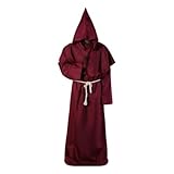 Ampio utilizzo: questo vestito con cappuccio è adatto per cosplay, spettacoli di danza e feste a tema horror.