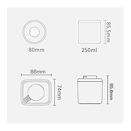 Kruidendoos Glass Seizoensopslagcontainers,Kleur:Bruin,Geschikt voor het opslaan van verschillende specerijen in de… - Image 8