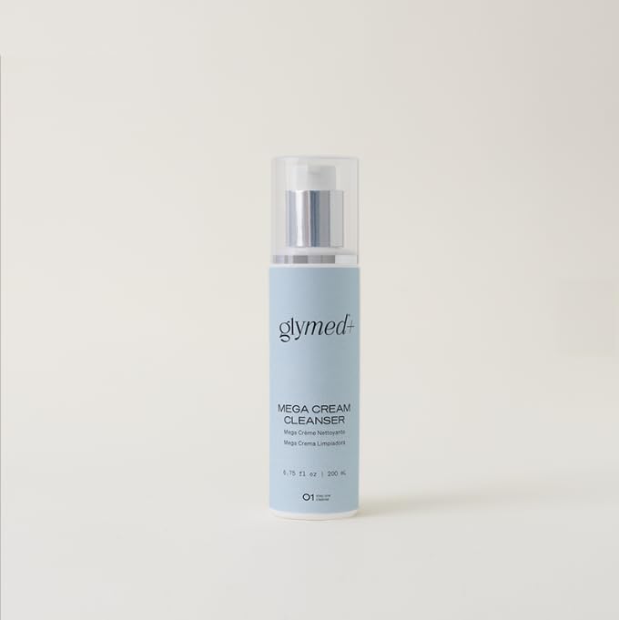 GlyMed Plus Mega Cream Cleanser, 200 mL