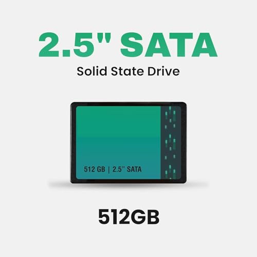 Image of 512GB 2.5 Inch SATA III Internal SSD | Up to 550MB /s Read 500MB /s Write | High Speed Storage for Laptop Desktop | 5 Year Warranty (A1TECH25 /512GB)