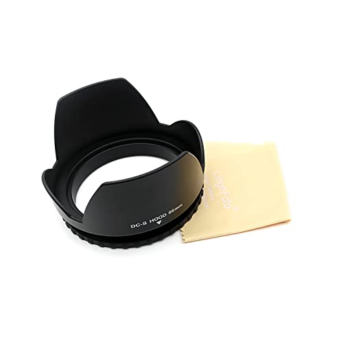 Parasol universal de 86 mm con rosca de flor para objetivo de camara 7