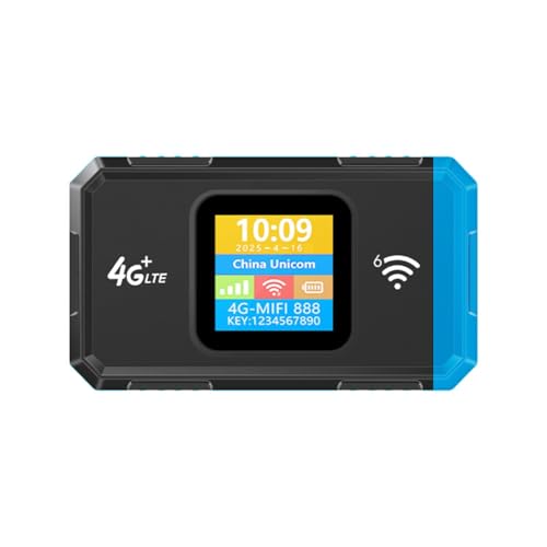 WiFi portátil para RV y exterior con pantalla LED para conectar 16 dispositivos con SIM