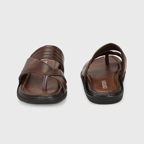 Image of Centrino Sandal for Men | Grip Insole for Stability | Modern Look with Straps | Comfortable Footwear (9771)