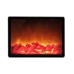 Fireplace Lanterns Decorative Simulated Fireplace Light LED Flame Lamps with Flame Effect for Indoor/Outdoor Table USB/Battery Dual use